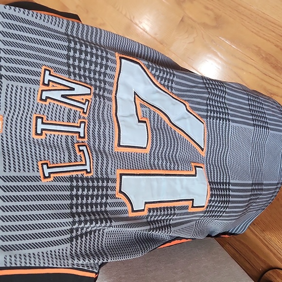 Jeremy Lin Houndstooth adidas jersey new york knicks - Picture 6 of 8